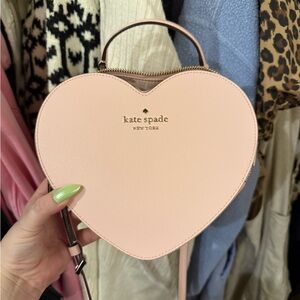 Kate Spade Pink Heart-Shaped Bag